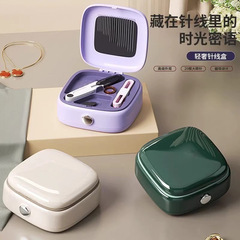 磁気針箱、家庭用高品質実用裁縫キット、ポータブルミニ寮ハイエンド裁縫キット収納
