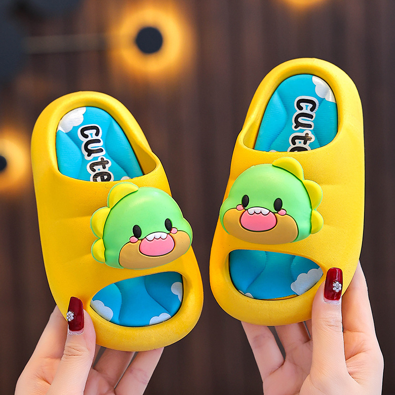 Sandalias y pantuflas para niños Verano niña princesa conejito lindo baño antideslizante baño niño hogar padre-hijo niños sandalias