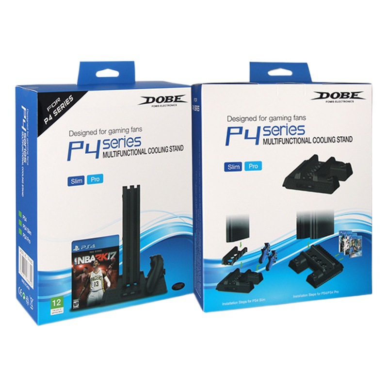 Base de Refrigeración PS4 de ABS con Disipación de Calor para Consola de Juegos