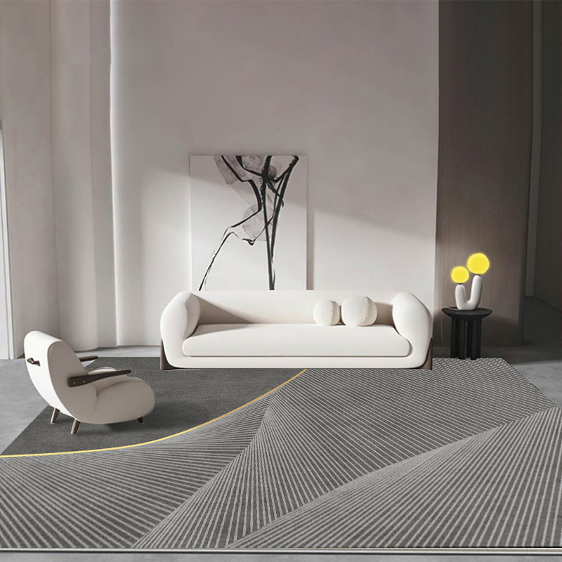 Alfombra de sala de estar 2023 nueva mesa de centro manta sofá desechable dormitorio cama de lujo ligero de alta gama hogar tapete Tianjin