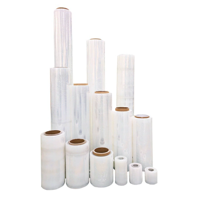 PE намотка пленка шириной 50 см прозрачная выдвижная пленка