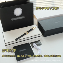 纯原订单CH小香中古小方糖手腕表瑞士1032机芯蓝宝石玻璃镀24k金