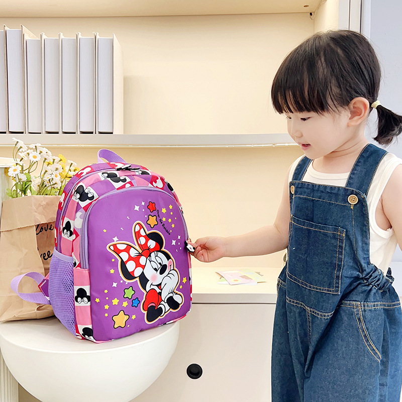 Dibujos animados Mickey mochila escolar para niños alumna de escuela primaria 2025 nueva mochila para niñas impermeable mochila para bebé de jardín de infantes