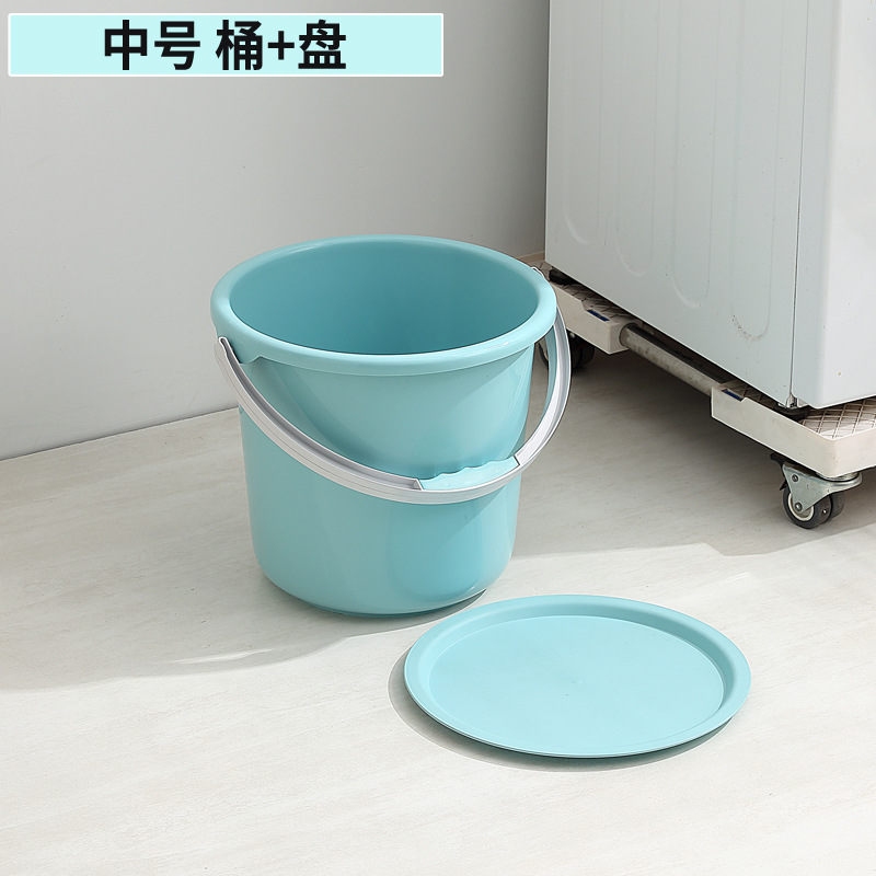 북유럽 녹색 [중간 배럴 플레이트] 투피스 세트