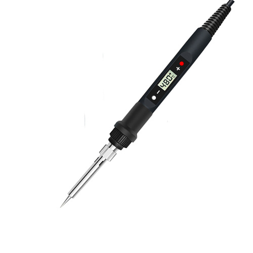80W内热式数显可调温恒温电烙铁套装电洛铁电焊笔家用维修工具