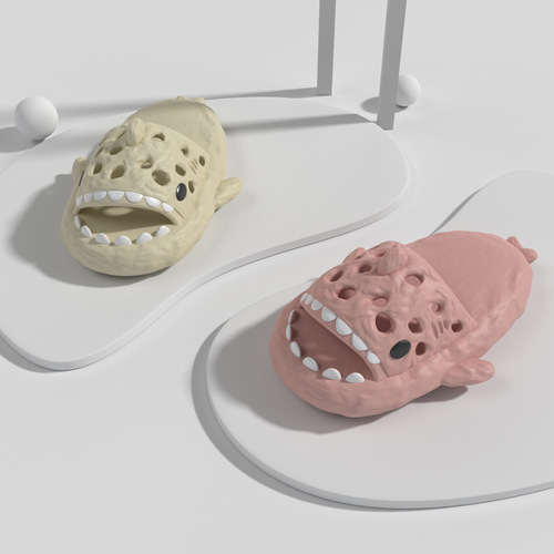 Shark Slippers for Women, Summer Home Use Non-Slip EVA Indoor 