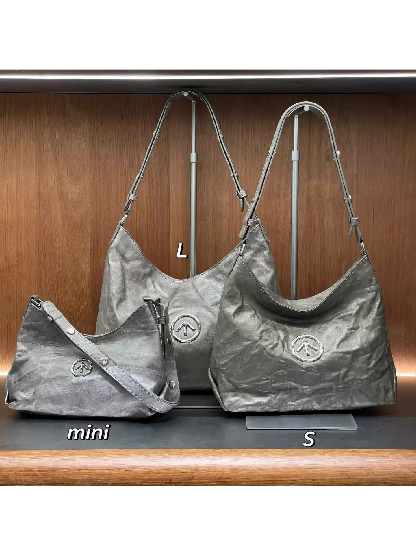 Capacious one-shoulder bag, shoulder bag