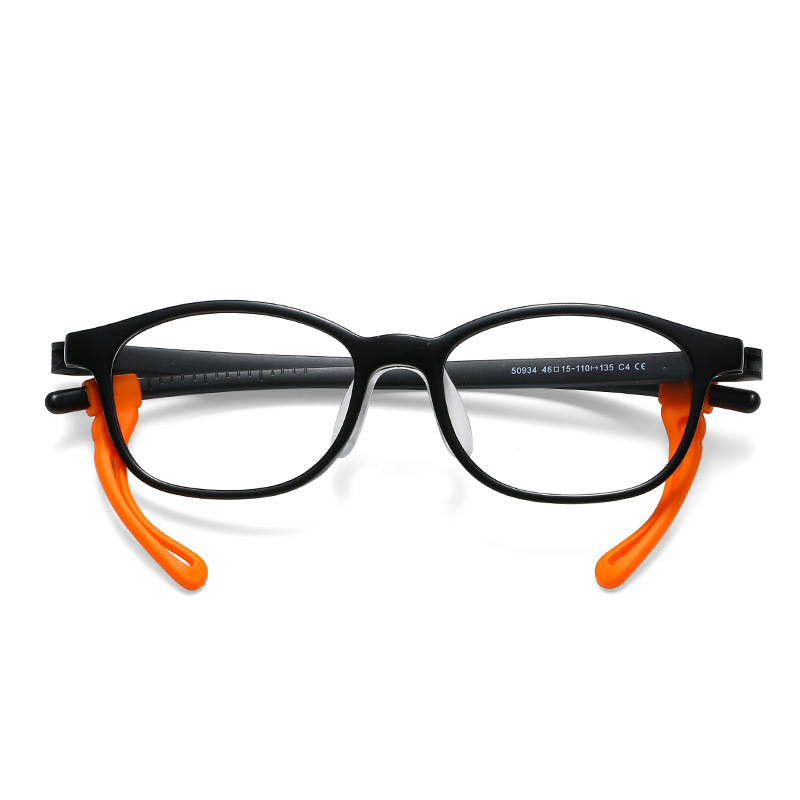 厂家批发儿童眼镜架青少年儿童眼镜TR90男女防蓝光眼镜50934