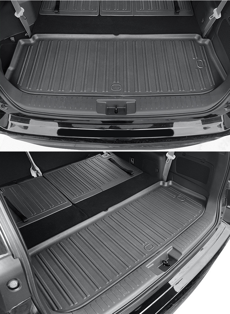 Suitable for 20-26 Models of Highlander/Crown Land Cruiser Car Floor Mats, All Tpe Floor Mats, Trunk Mat, Backrest Mat