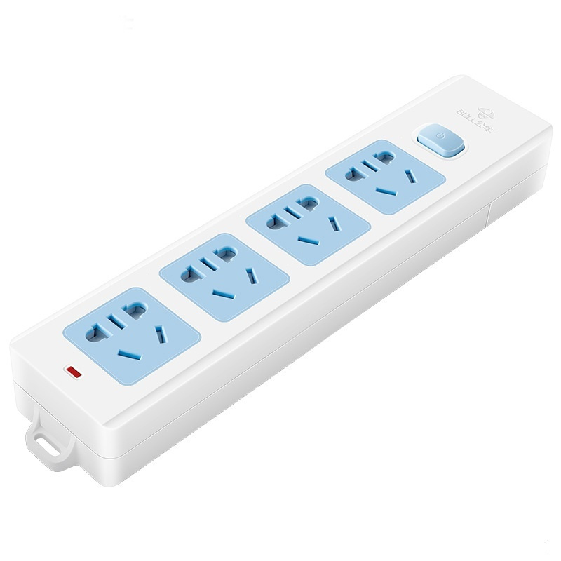 公牛 BULL GN-414K 无线(新国标) BULL 单排4位无线单开关 接线板