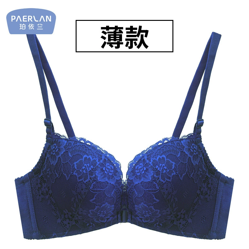 珀依兰 Lace push up bra, bra top, wireless bra, underwear, beautiful back