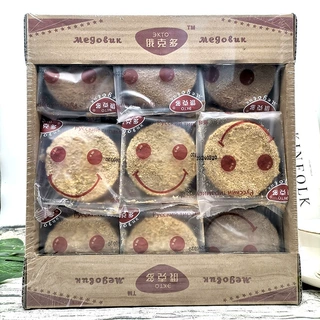 迷你18枚提拉米苏俄罗斯风味蜂蜜奶油巧克力糕点网红零食