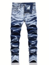 Z 14661 Straight Fit Stretch Denim Jeans ֱͲ����ţ�п�