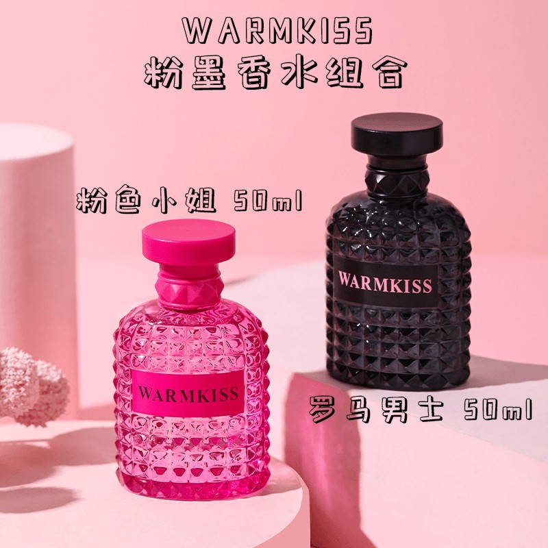 TK transfronterizo WARMKISS nuevo hombre romano rosa miss perfume encuentro fragancia fábrica directa al por mayor