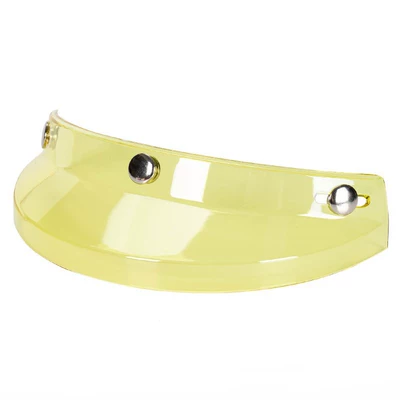three-button helmet brim motorcycle: Motorcycle Safety Supplies - transparent-yellow
