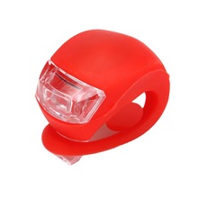 厂家直销儿童五代青蛙灯硅胶LED头盔灯单车骑行尾灯