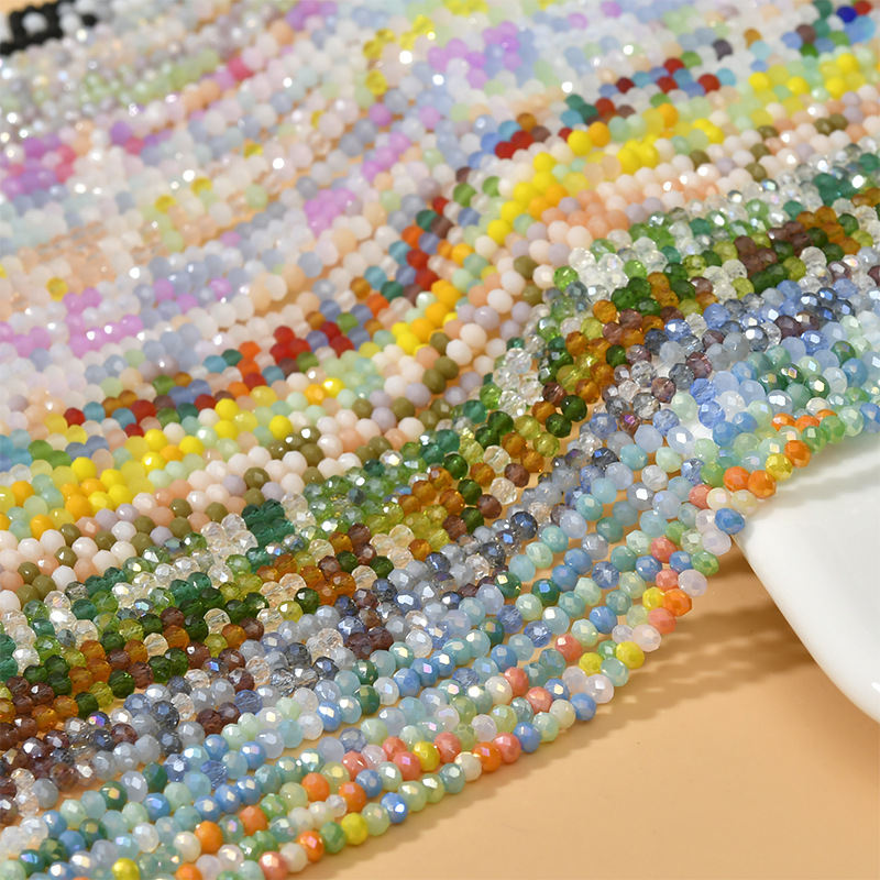 40g Weight Beads Jewelry Making Type Diameter 3mm Jewelry Making Size DIY Jewelry Accessories Classification 0.7mm Hole Size 165 Pieces Per Piece Quantity Artificial Crystal Material Solid Color Pattern Plating Design Simple Style Style 165 Pieces Per Piece Diameter 3mm 0.7mm Artificial Crystal Solid Color DIY Jewelry Accessories Beads 1