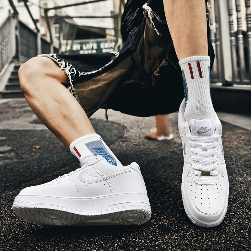 Nike Air Force 1, Air Jordan, низкая обувь, спортивная белая обувь для отдыха, кроссовки