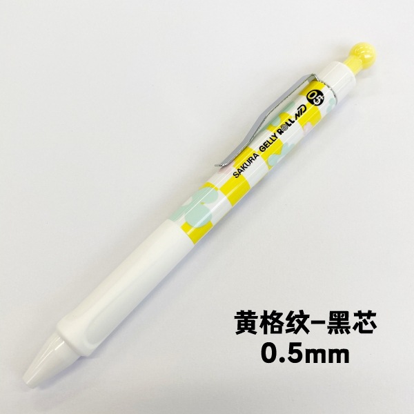 Japonés Sakura Cherry Blossom prensa aguja gel pluma 0,5 Azul Negro Rojo Oficina firma negro pluma estudiante