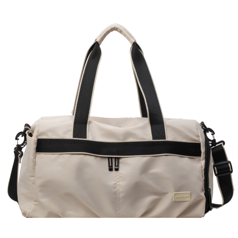 Bolsa de fitness de separación seca y húmeda, bolsa de ropa casual de mujer, bolsa de equipaje con almacenamiento de zapatos independiente, bolsa de viaje de gran capacidad