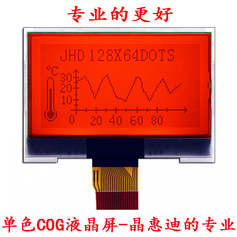 2寸/液晶模块/12864/LCM/JHD12864-G121BTCF-G/名显