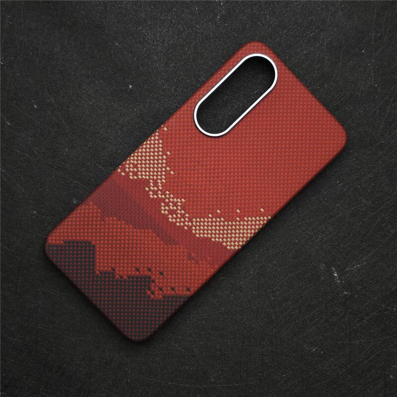 OnePlus ace5 Extreme Edition ケブラー携帯電話ケース OnePlus ace5 Extreme 超薄型アラミドカーボンファイバーハードケースに適しています。|undefined