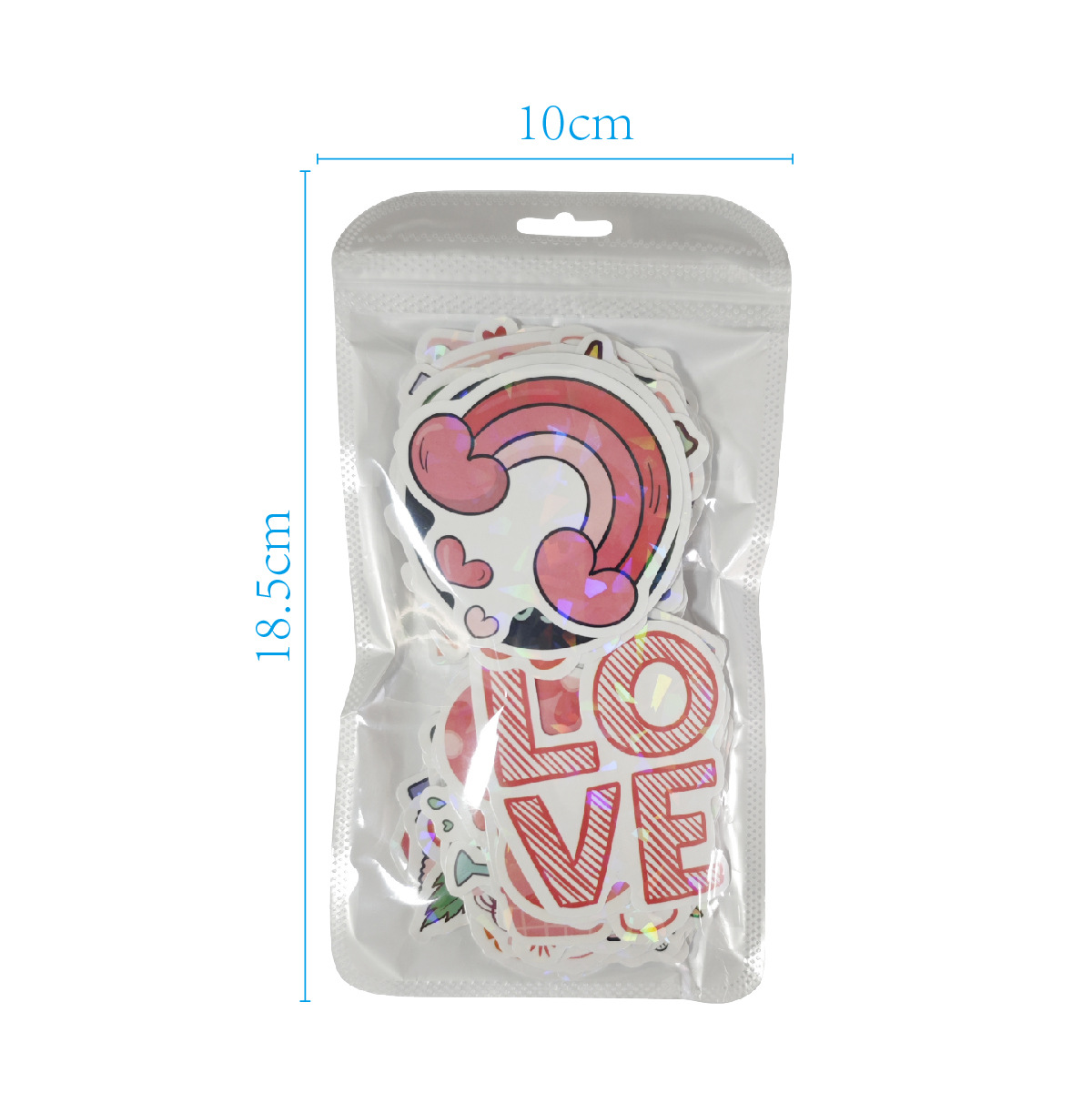 Q11-爱情贴纸100张-全息款 产品介绍_画板 1 副本