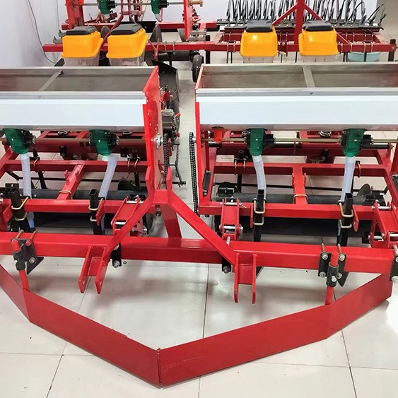 鸭嘴盘膜上花生播种机新款谷子高粱点播机免破膜毛豆秋葵点播机