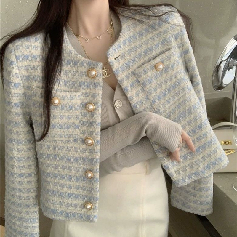 Весенний жакет, стиль Chanel, французский стиль