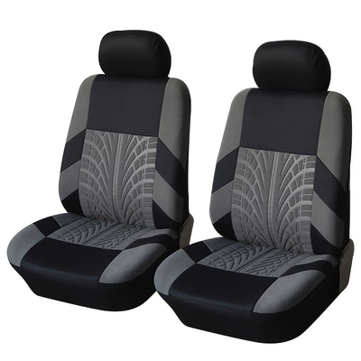 Cross-Border Best-Selling Car Seat Covers Universal seat cover - gray-4-piece-set-two-seats-general