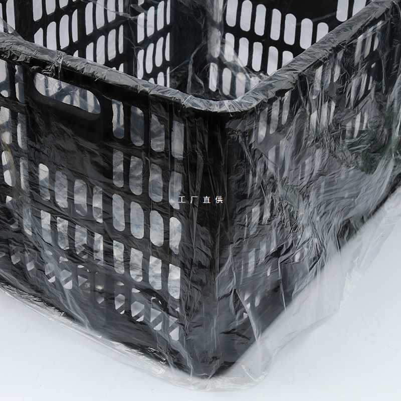 6E3X水果框保鲜袋纸箱内衬袋PE低压透明塑料薄膜收纳袋葡萄防水防