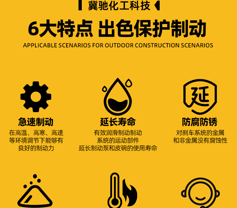 Suitable for 7 Other 9 Original Genuine Dot4 Synthetic 4L Brake Fluid Loader Forklift Special Brake Oil
