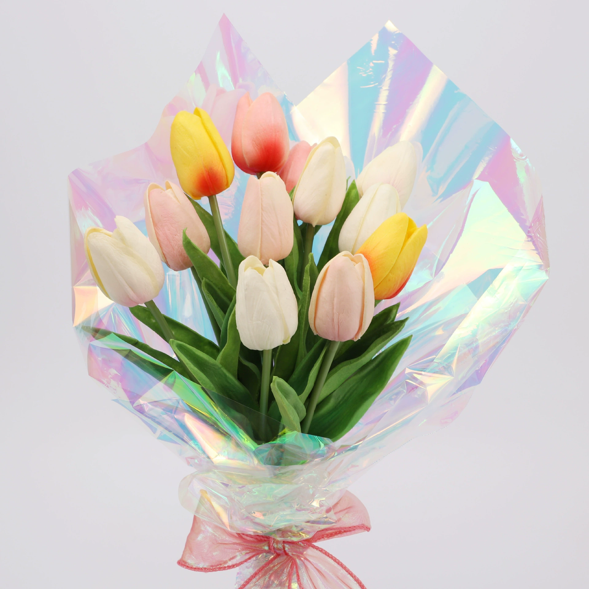 Пылестойкая прозрачная бумага для упаковки печати художественная целлофановая бумага для упаковки цветов водонепроницаемая пластиковая бумага для цветочного магазина букет стеклянный рулон