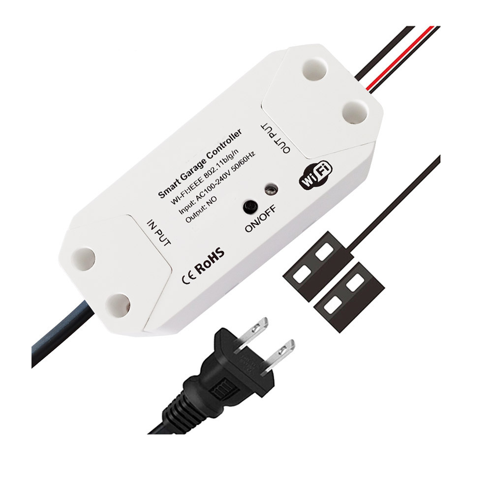 La aplicación Graffiti controla el controlador de puerta de garaje WiFi TuyaWiFi, un control inteligente.