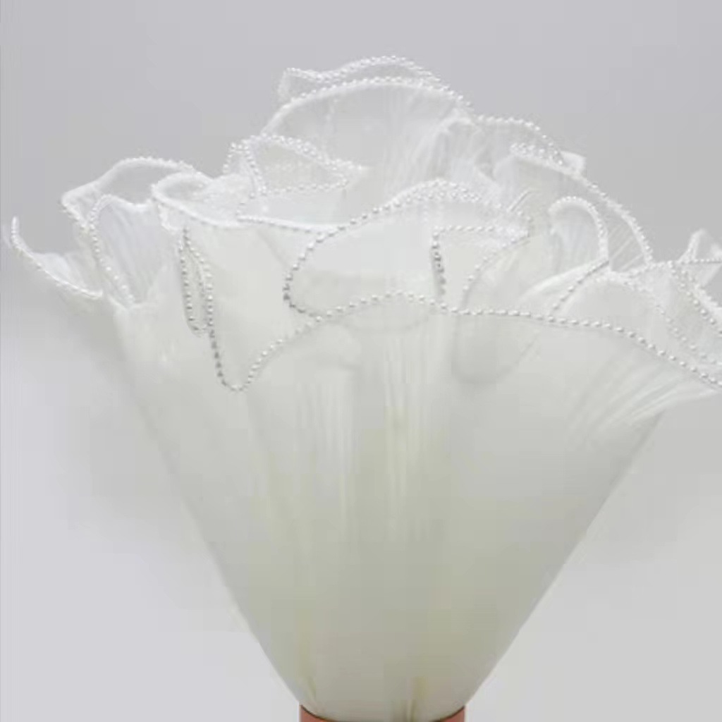 Hilo de pulverización de perlas flor material de embalaje hilo de pulverización llano DIY pastel de hornear flor decorativa material de embalaje