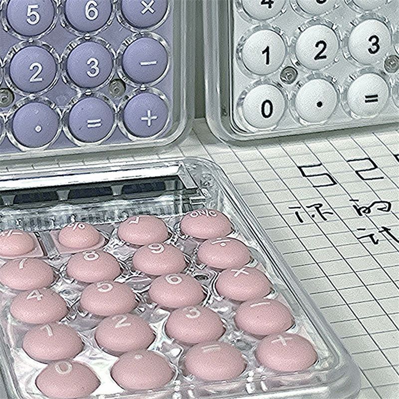 Calculator Ins Style Compact Silent Mini High-Looking Student Junior High School Office Exam Multi-Function Computer