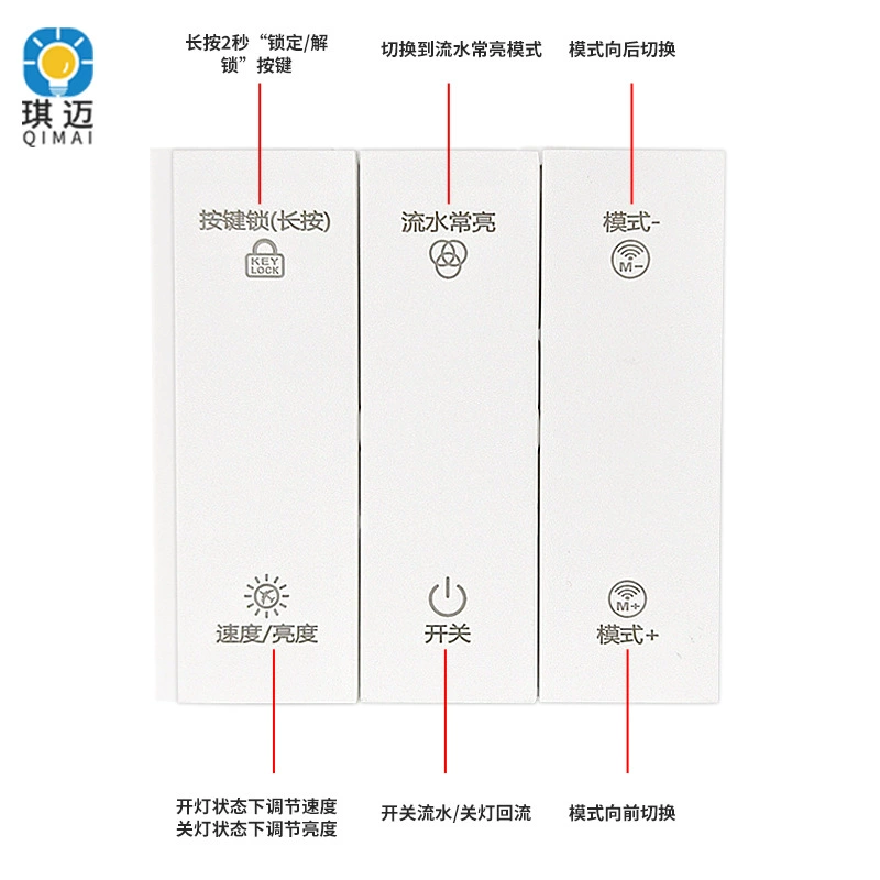 LED wireless light strip, smart controller, 24v
