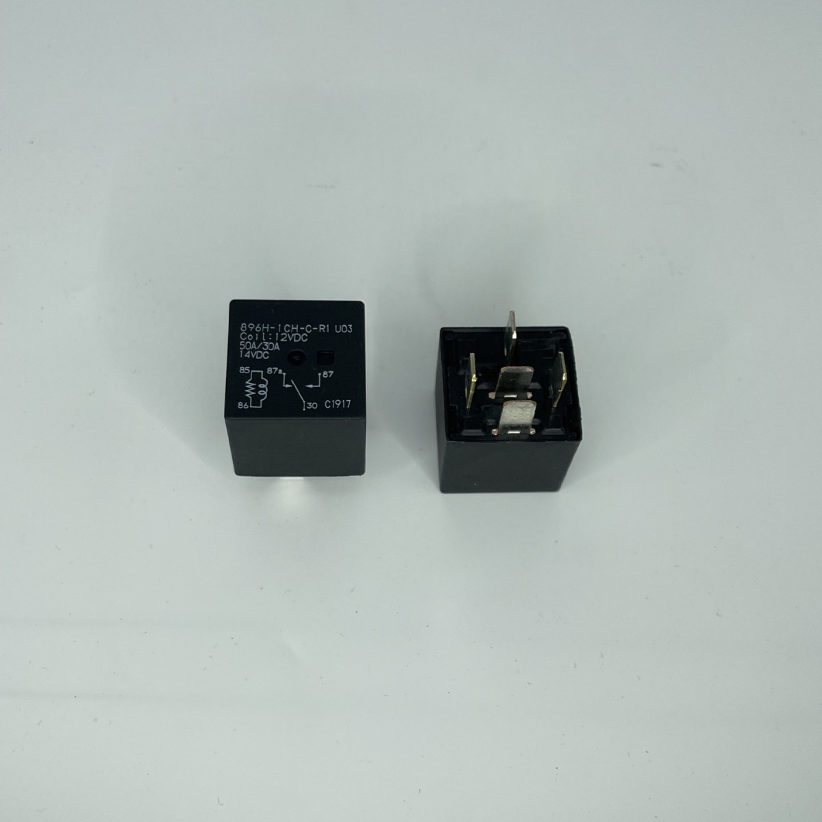 松川12V 5脚汽车继电器896H-1CH-C-R1 U03 12VDC