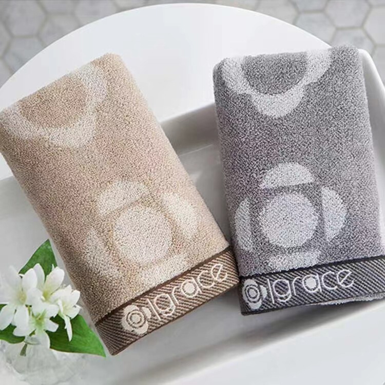 Towel Jacquard Soft and Absorbent Home Face Wash Cotton Type a Face Towel 34*76 110g 8045 Towel Jacquard Soft and Absorbent Home Face Wash Cotton Type a Face Towel 34*76 110g 8045