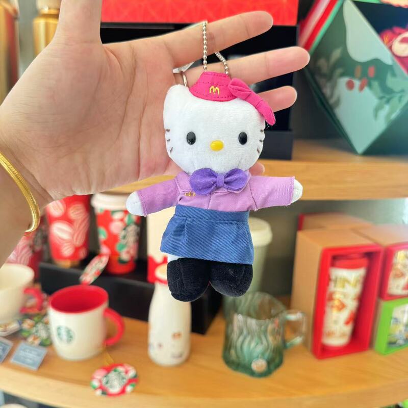 漫画アニメネット有名人同風KT猫大集合シリーズキーホルダー、女の子用バックパック飾り卸売|undefined