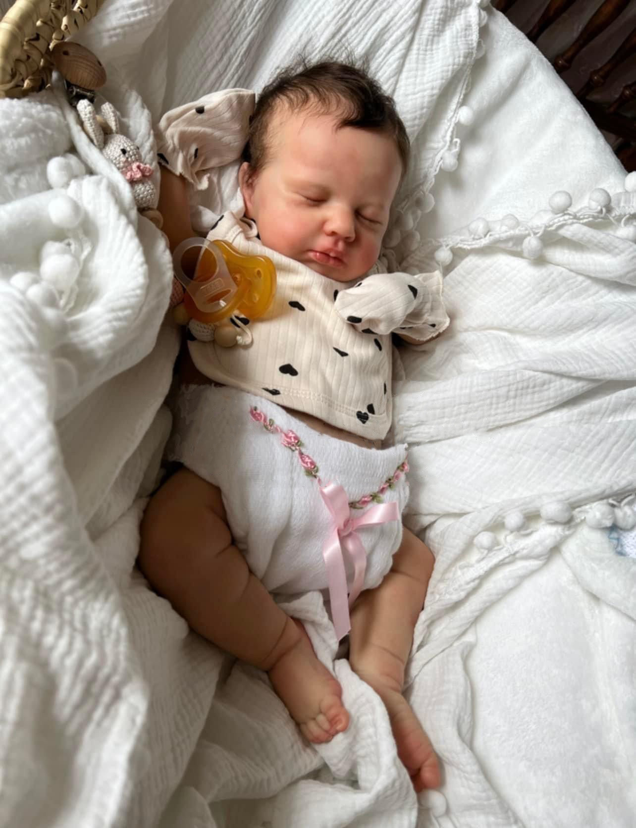 Muñeca de goma completa bebé desnudo