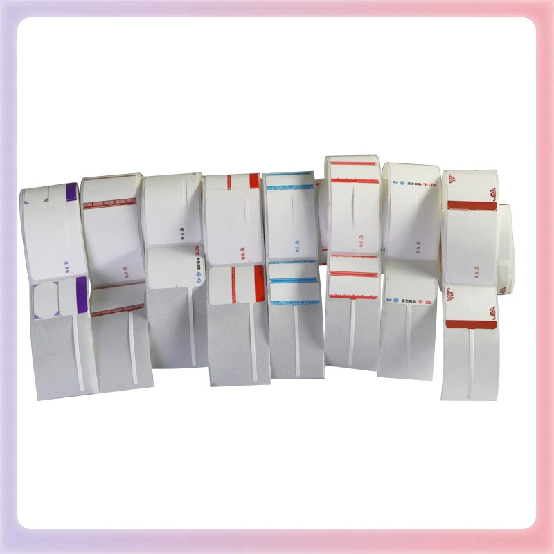 Z7GNB211 handheld pure machine colorful small tag fine jewelry label paper jewelry jade jade fun