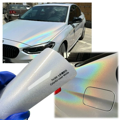 Wholesale Automotive Tpu Color-Changing Film, Seven-Color Laser White Car Paint Protection Film, Car Body Film, Color-Changing Film, Full Car Film