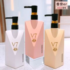 v7玻尿酸洗髮水護髮素沐浴露coco香持久留香洗髮露洗沐護套裝