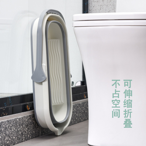 Automatic distribution exclusive foldable rectangular household mop and duster mat storage bucket fishing foldable