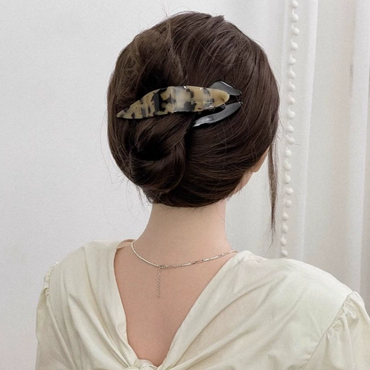 Заколка для волос/ Hairgrip, краб-я pin, шпильки для волос, стиль высокого качества