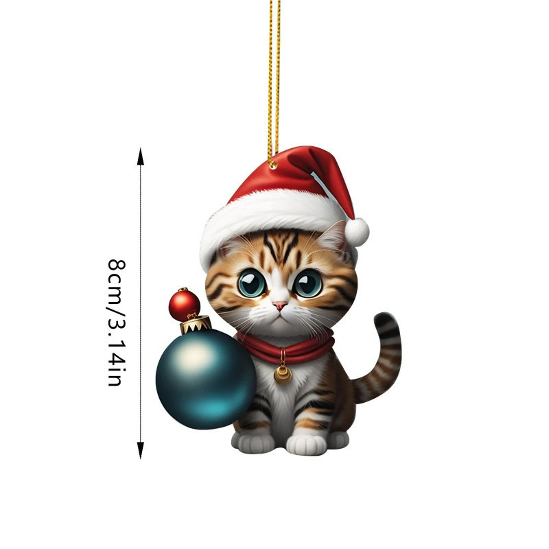 越境新品創意子猫自動車ストラップリュックサックストラップ祝日家庭装飾品プレゼント|undefined