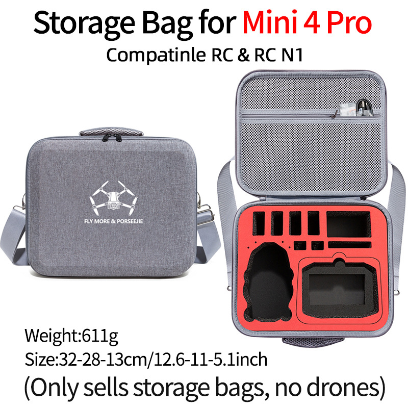 Caja de almacenamiento para DJI air 2s air 2 con bolsas de almacenamiento de pantalla RC caja de almacenamiento de control remoto mochila portátil