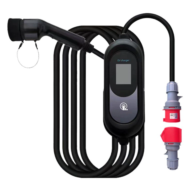 Зарядная свая европейского стандарта Type2, Новый энергетический зарядный пистолет, трехфазное зарядное устройство 22 кВт с автомобильным зарядным устройством 3,5 кВт, бытовое 7 кВт