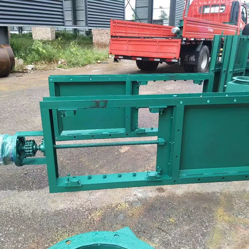 Односторонний взрывозащищенный клапан dn1000 электрический взрывозащищенный клапан из нержавеющей стали плоский задвижной клапан пылесборник задвижной клапан завод